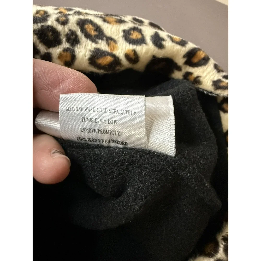 Mickey Leopard Print Walt Disney Beanie Hat